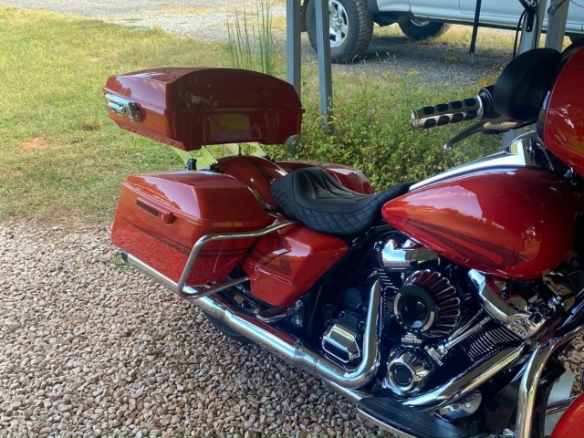 Amazon.com: Mocardine Tour Pack for Harley, King Tour Pack Luggage